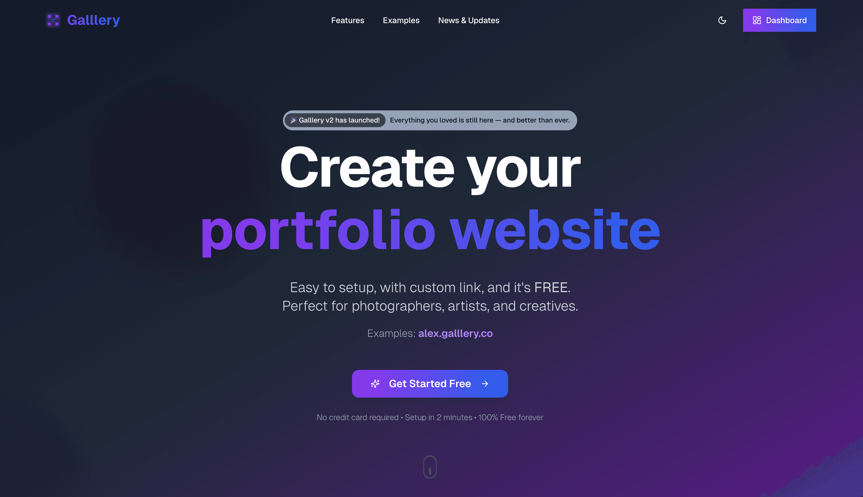 Galllery - Portfolio Platform